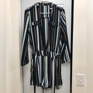 Miss Avenue Romper - Large Size